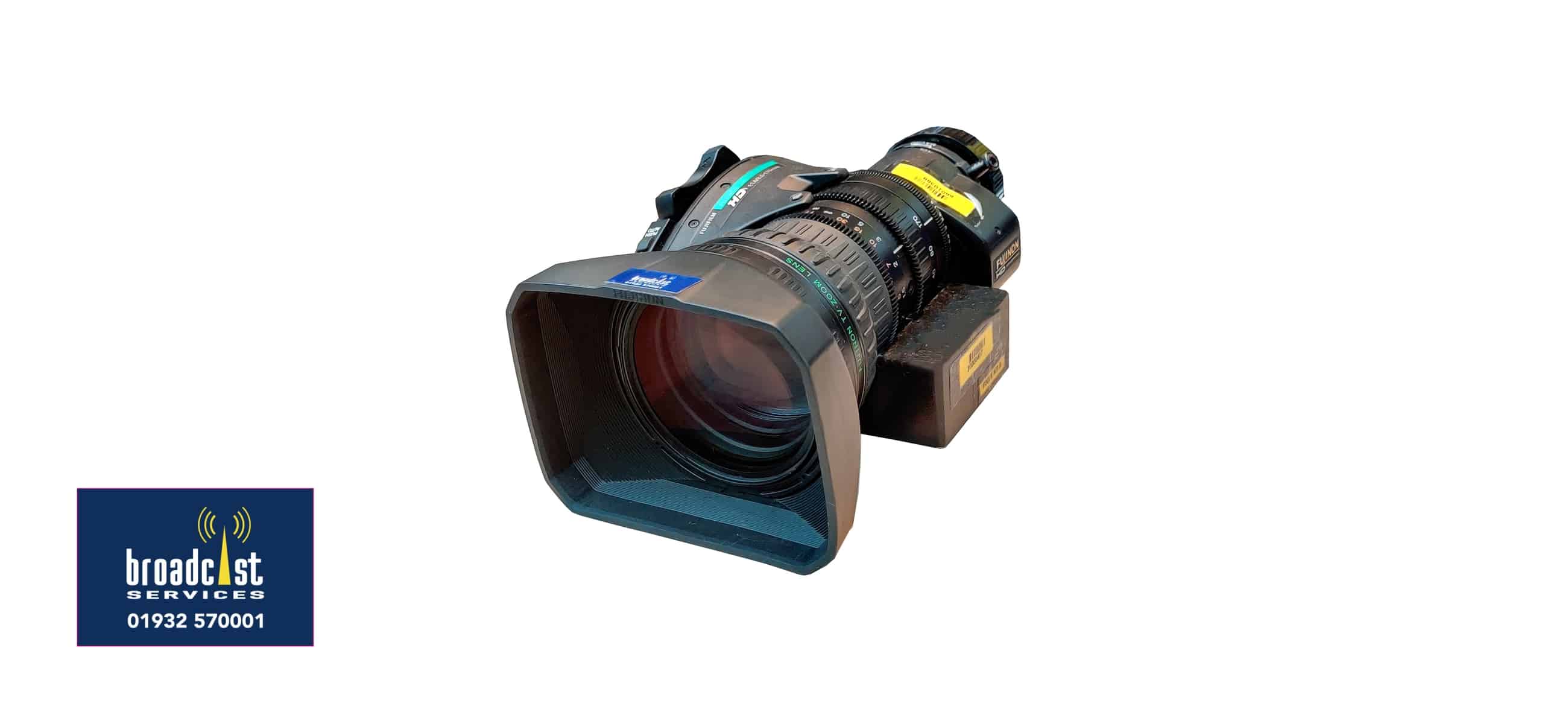 Broadcast camera lenses to hire, from superwide to telephoto